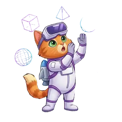 Маскот курса 3D-моделирование