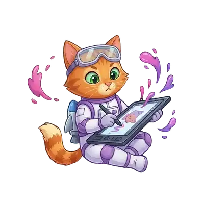 Маскот курса Цифровой рисунок