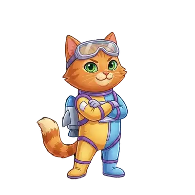 Маскот курса Fullstack-разработка