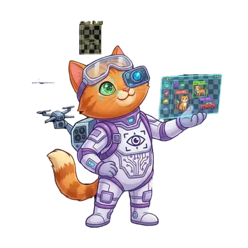 Маскот курса Компьютерное зрение: OpenCV, YOLO