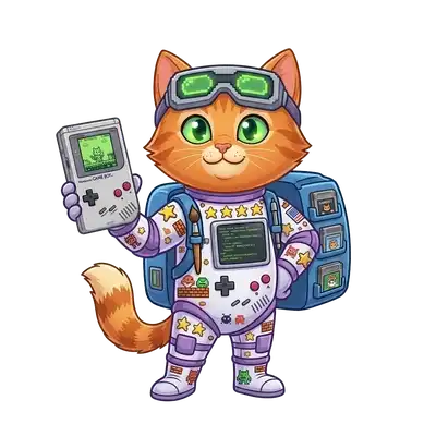 Маскот курса GameBoy Studio: Пиксельные игры с нуля