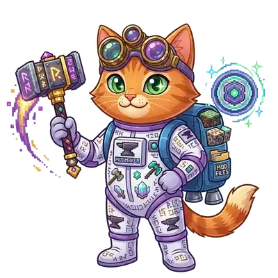 Маскот курса Разработка модов для Minecraft