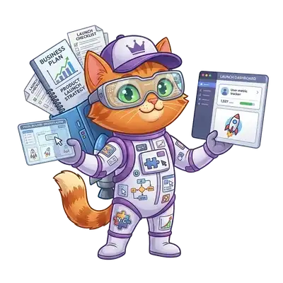 Маскот курса No-Code/Low-Code: Стартап без программиста